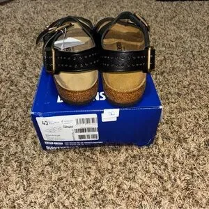 Birkenstock New w/ Box Milano Bold Gap Black Leather Regular Width 43 Men 10 m_693aff4824d2e7bf4379d18a.jpg main image 2